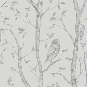 Neptune Grey Forest Wallpaper by A-Street Prints