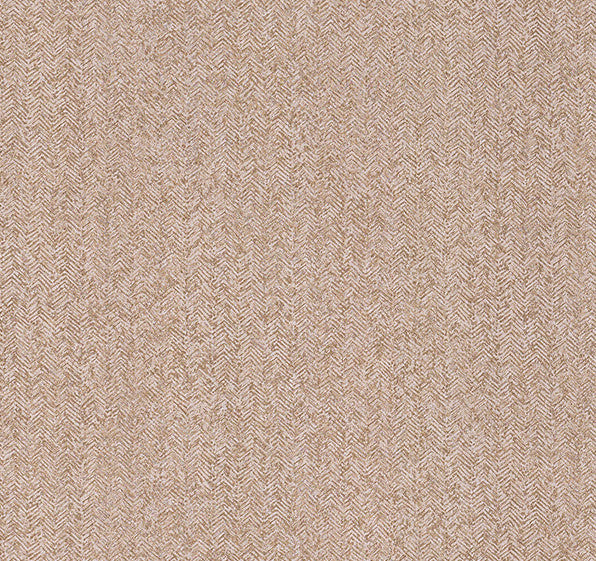 Hound Taupe Herringbone Wallpaper by Brewster Texture Trends II Covers about 56.4 square feet 20.5-in by 33-ft long roll Unpasted 0 - Fabric Carolina -