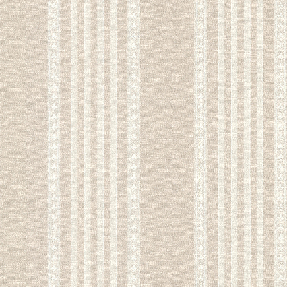 Adria Linen Jacquard Stripe Wallpaper by Brewster Texture Trends II Covers about 56.4 square feet 20.5-in by 33-ft long roll Unpasted 0 - Fabric Carolina -