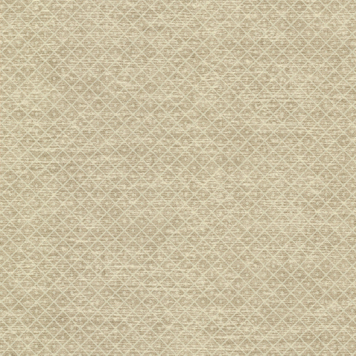 Marcel Linen Linen Diamond Wallpaper by Brewster Texture Trends II Covers about 56.4 square feet 20.5-in by 33-ft long roll Unpasted 1 - Fabric Carolina -
