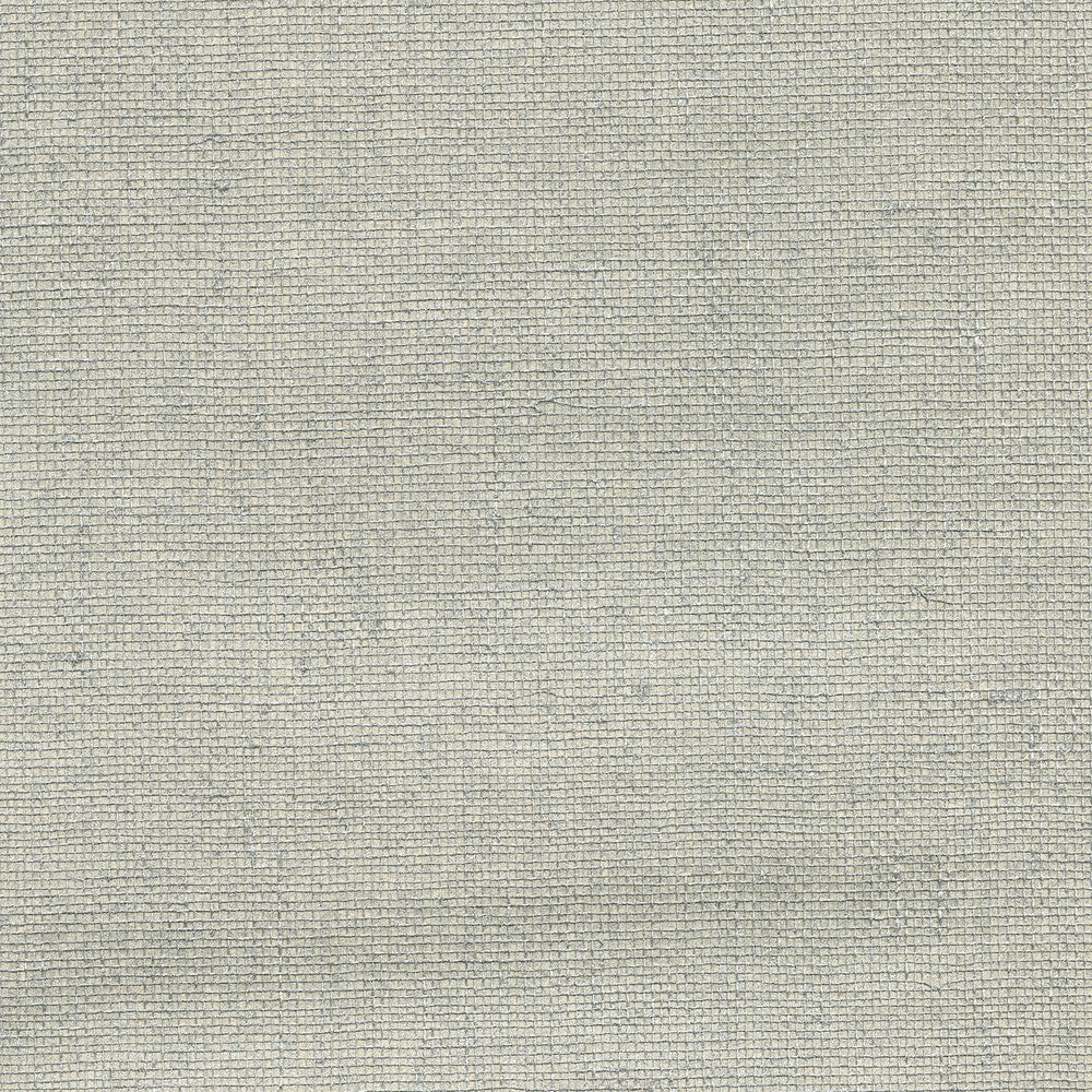 Leyte Silver Grasscloth Wallpaper by Kenneth James Canton Road Covers about 72 square feet 36-in by 24-ft long roll Unpasted 0 - Fabric Carolina -