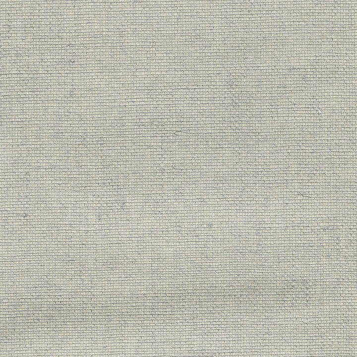 Leyte Silver Grasscloth Wallpaper by Kenneth James Canton Road Covers about 72 square feet 36-in by 24-ft long roll Unpasted 0 - Fabric Carolina -