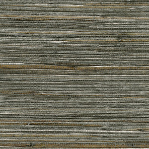 Fujian Silver Grasscloth Wallpaper by Kenneth James