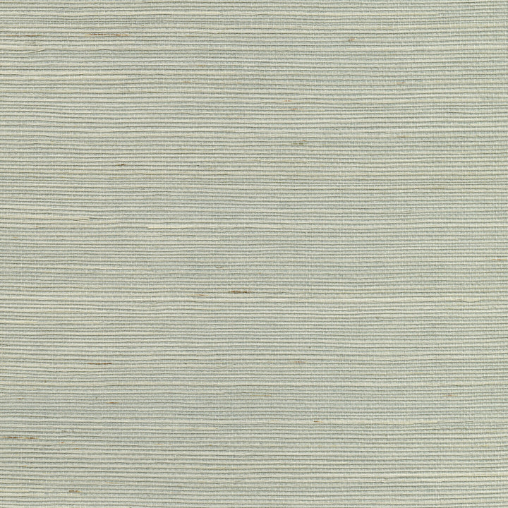 Nantong Light Blue Sisal Grasscloth Wallpaper by Kenneth James Canton Road Covers about 72 square feet 36-in by 24-ft long roll Unpasted 0 - Fabric Carolina -
