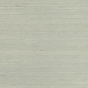 Nantong Light Blue Sisal Grasscloth Wallpaper by Kenneth James