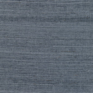 Victoria Indigo Grasscloth Wallpaper by Kenneth James