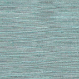 Haiphong Turquoise Grasscloth Wallpaper by Kenneth James