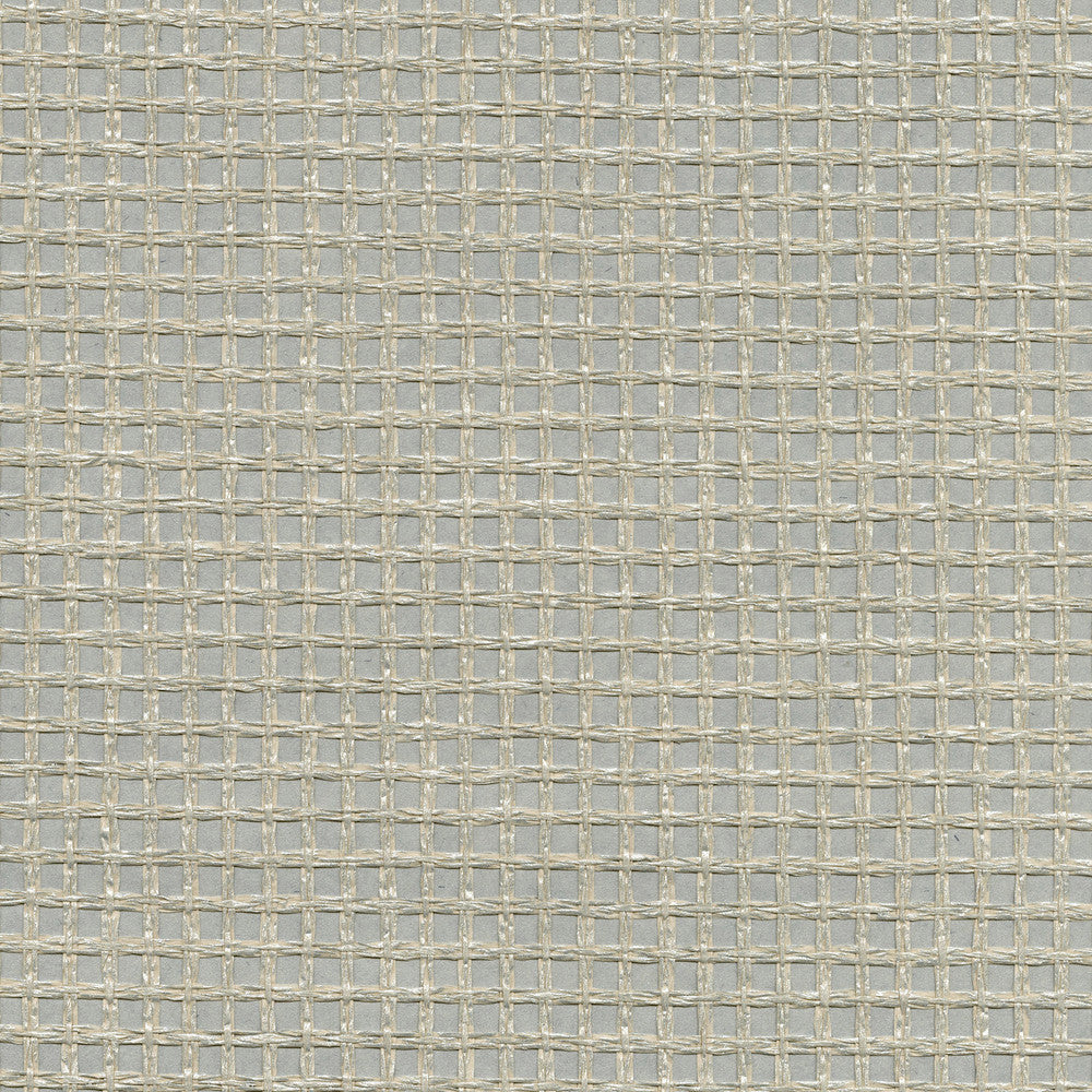 Wanchai Grey Grasscloth Wallpaper by Kenneth James Canton Road Covers about 72 square feet 36-in by 24-ft long roll Unpasted 0 - Fabric Carolina -