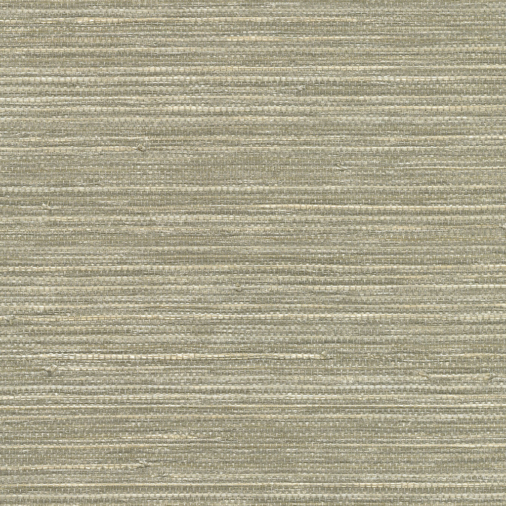 Tagum Grey Grasscloth Wallpaper by Kenneth James Canton Road Covers about 72 square feet 36-in by 24-ft long roll Unpasted 0 - Fabric Carolina -