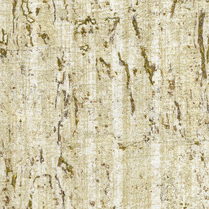 Samal Gold Cork Wallpaper by Kenneth James