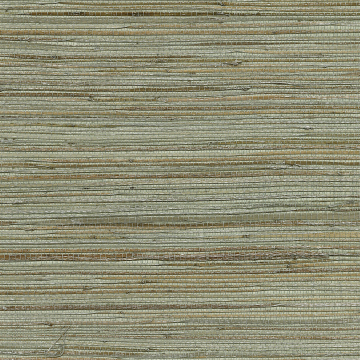 Shandong Sea Green Grasscloth Wallpaper by Kenneth James Canton Road Covers about 72 square feet 36-in by 24-ft long roll Unpasted 0 - Fabric Carolina -