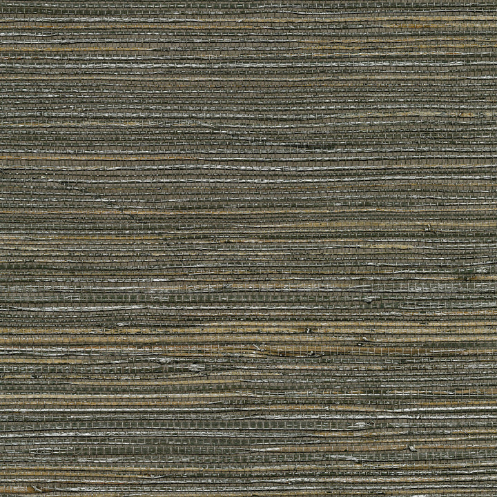 Shandong Chocolate Ramie Grasscloth Wallpaper by Kenneth James Canton Road Covers about 72 square feet 36-in by 24-ft long roll Unpasted 0 - Fabric Carolina -