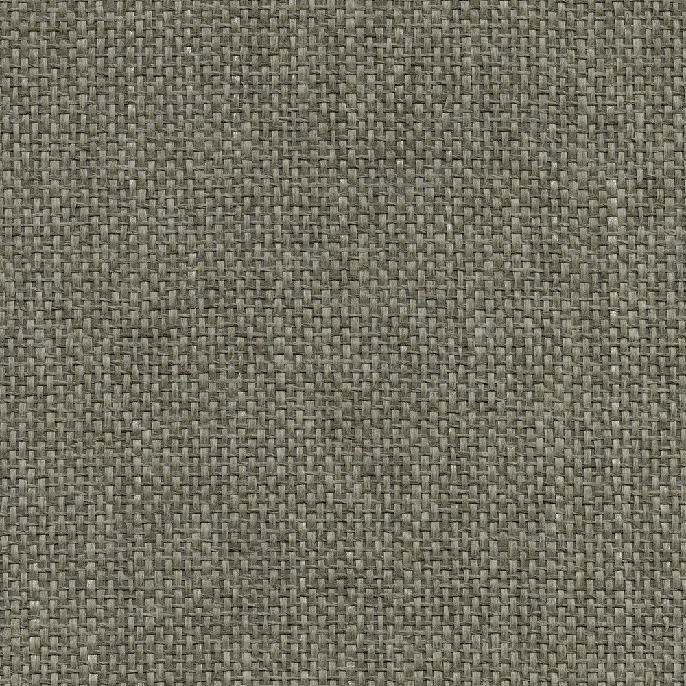 Gaoyou Taupe Paper Weave Wallpaper by Kenneth James Canton Road Covers about 72 square feet 36-in by 24-ft long roll Unpasted 0 - Fabric Carolina -