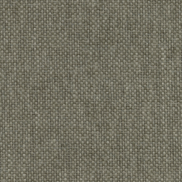 Gaoyou Taupe Paper Weave Wallpaper by Kenneth James Canton Road Covers about 72 square feet 36-in by 24-ft long roll Unpasted 0 - Fabric Carolina -