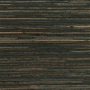Shandong Charcoal Ramie Grasscloth Wallpaper by Kenneth James
