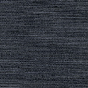 Peninsula Navy Sisal Grasscloth Wallpaper by Kenneth James