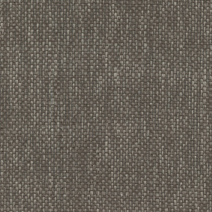 Wujiang Espresso Paper Weave Wallpaper by Kenneth James Canton Road Covers about 72 square feet 36-in by 24-ft long roll Unpasted 0 - Fabric Carolina -