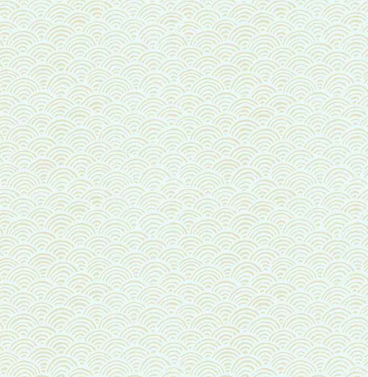 Sandur Wheat Waves Wallpaper by Brewster Brewster Essentials Covers about 56.4 square feet 20.5-in by 33-ft long roll Unpasted 21 - Fabric Carolina -