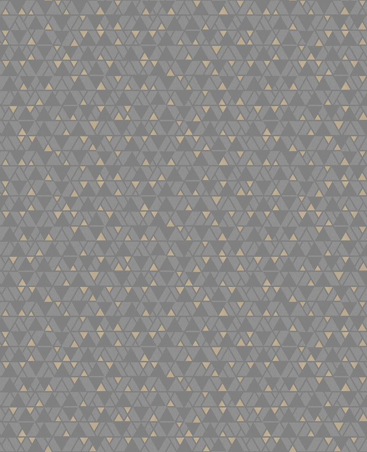 Rabat Taupe Geometric Wallpaper by Brewster Brewster Essentials Covers about 56.4 square feet 20.5-in by 33-ft long roll Unpasted 4.21 - Fabric Carolina -
