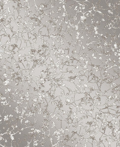 Palatine Grey Leaves Wallpaper by Decorline
