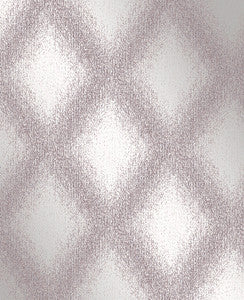 Peoria Purple Diamond Weave Wallpaper by Decorline
