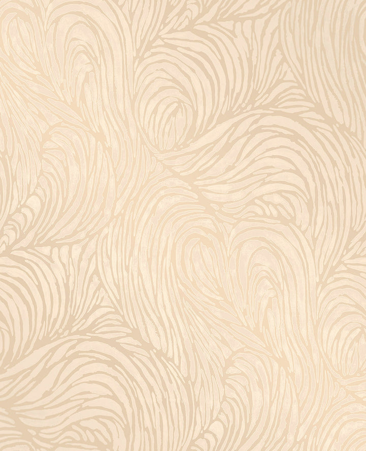 Andie Gold Swirl Wallpaper by Decorline Essence Covers about 56.4 square feet 20.5-in by 33-ft long roll Unpasted 25 - Fabric Carolina -