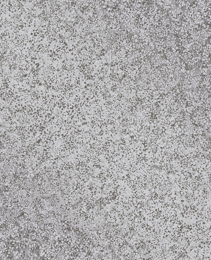 Dandi Grey Floral Wallpaper by Decorline Essence Covers about 56.4 square feet 20.5-in by 33-ft long roll Unpasted 25 - Fabric Carolina -