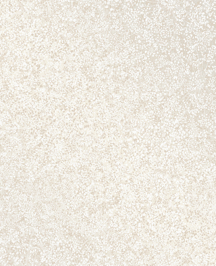Dandi Taupe Floral Wallpaper by Decorline Essence Covers about 56.4 square feet 20.5-in by 33-ft long roll Unpasted 25 - Fabric Carolina -