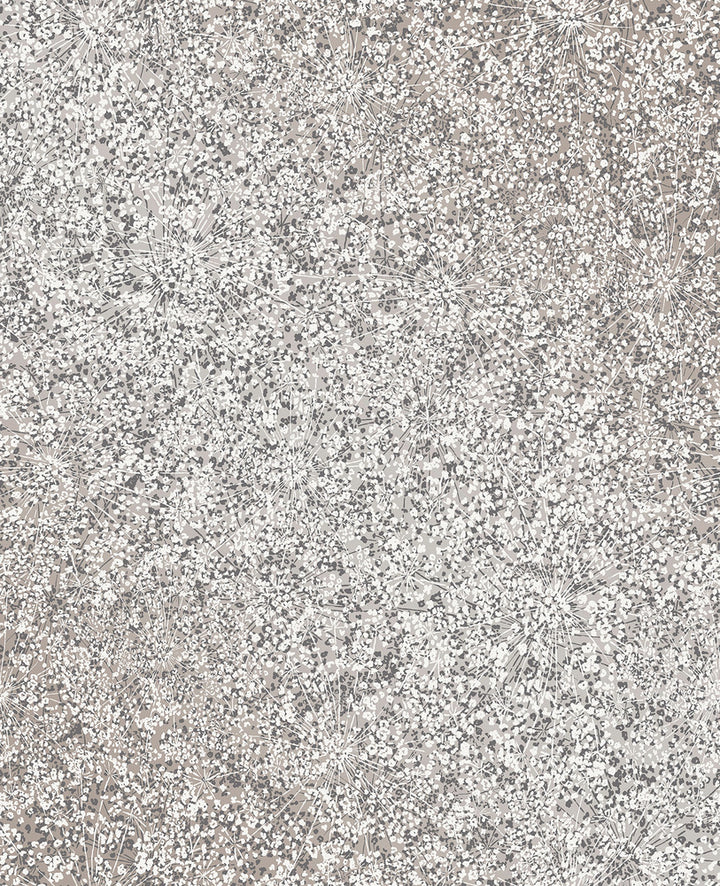 Dandi Charcoal Floral Wallpaper by Decorline Essence Covers about 56.4 square feet 20.5-in by 33-ft long roll Unpasted 25 - Fabric Carolina -
