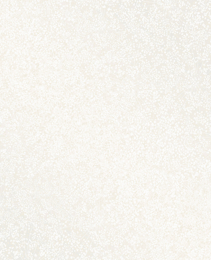 Dandi White Floral Wallpaper by Decorline Essence Covers about 56.4 square feet 20.5-in by 33-ft long roll Unpasted 25 - Fabric Carolina -