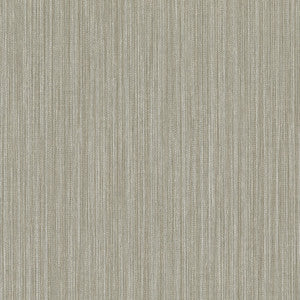 Derrie Taupe Vertical Stria Wallpaper by Warner