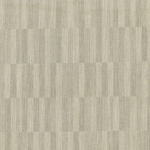Barie Taupe Vertical Tile Wallpaper by Warner