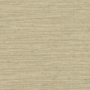 Bennie Taupe Faux Grasscloth Wallpaper by Warner