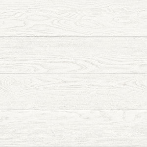 Salvaged White Wood Wallpaper by A-Street Prints