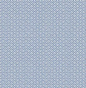 Sete Denim Greek Key Wallpaper by A-Street Prints