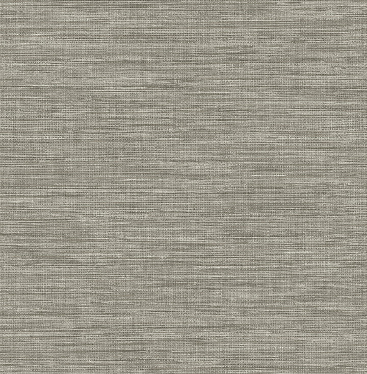 Exhale Grey Faux Grasscloth Wallpaper by A-Street Prints Solstice Covers about 56.4 square feet 20.5-in by 33-ft long roll Unpasted 20.9 - Fabric Carolina -