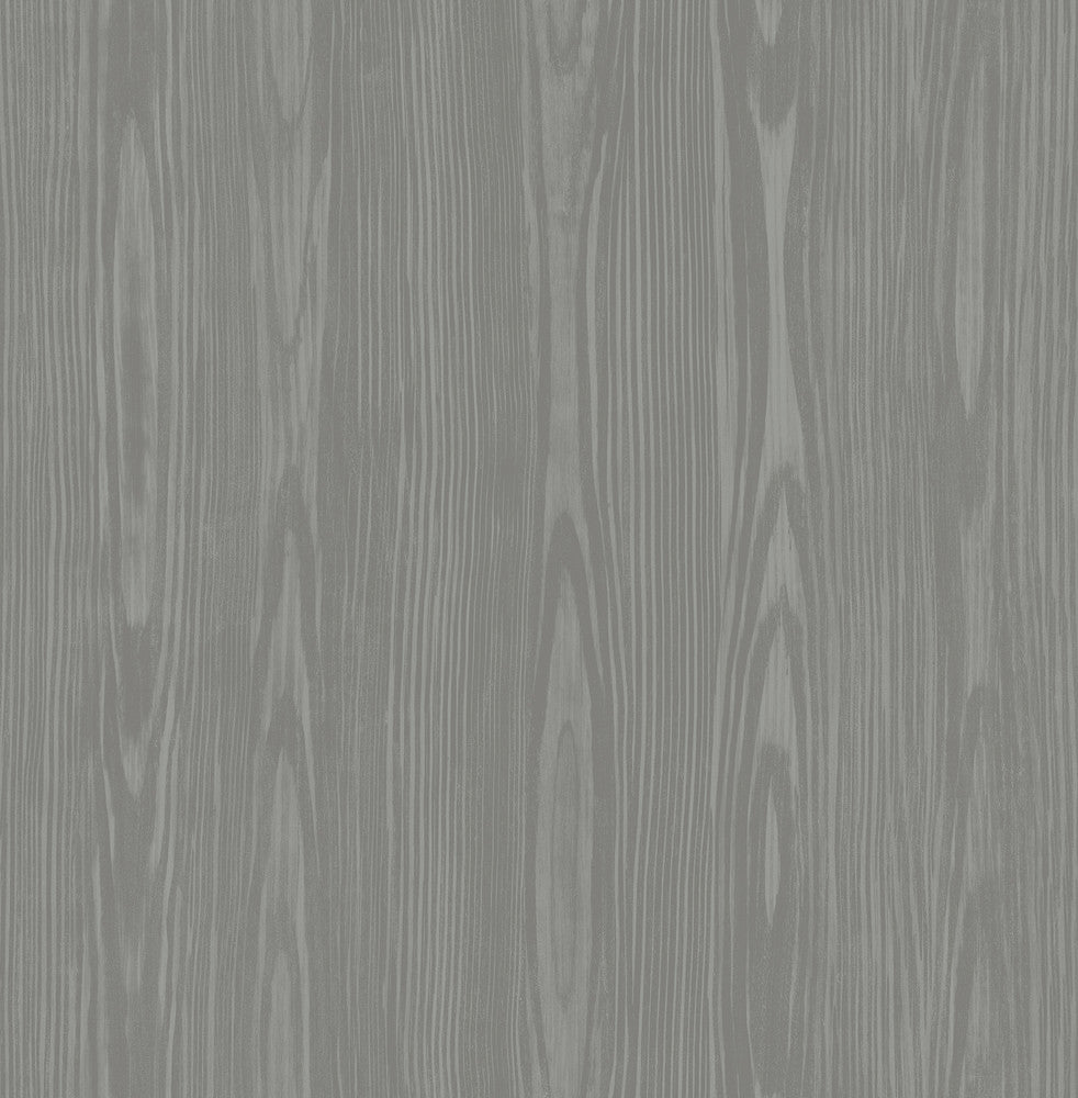 Illusion Grey Faux Wood Wallpaper by A-Street Prints Solstice Covers about 56.4 square feet 20.5-in by 33-ft long roll Unpasted 10.4 - Fabric Carolina -