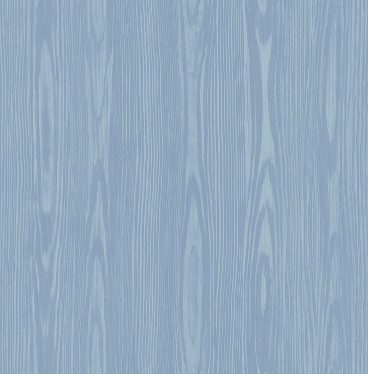 Illusion Blue Faux Wood Wallpaper by A-Street Prints Solstice Covers about 56.4 square feet 20.5-in by 33-ft long roll Unpasted 10.4 - Fabric Carolina -