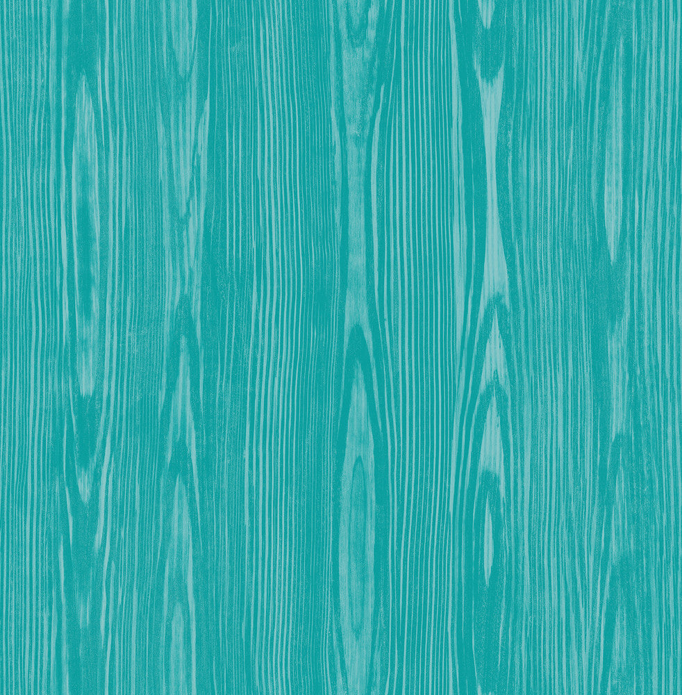 Illusion Aqua Faux Wood Wallpaper by A-Street Prints Solstice Covers about 56.4 square feet 20.5-in by 33-ft long roll Unpasted 10.4 - Fabric Carolina -
