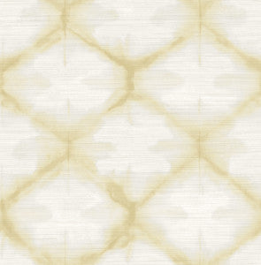 Zanzibar Gold Shibori Wallpaper by A-Street Prints