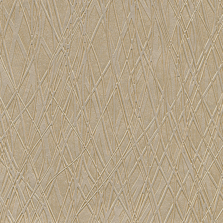 Allegro Bronze Embossed Wallpaper by Warner Textures & Weaves Covers about 60.8 square feet 27-in by 27-ft long roll Unpasted 0 - Fabric Carolina -