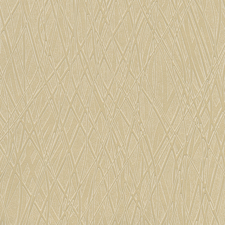 Allegro Gold Embossed Wallpaper by Warner Textures & Weaves Covers about 60.8 square feet 27-in by 27-ft long roll Unpasted 0 - Fabric Carolina -