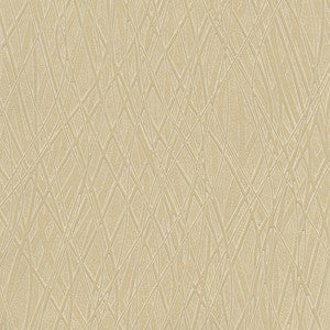 Allegro Gold Embossed Wallpaper by Warner