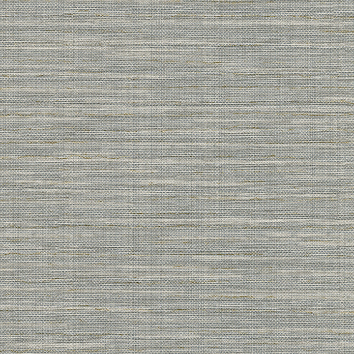 Bay Ridge Grey Faux Grasscloth Wallpaper by Warner Textures & Weaves Covers about 60.8 square feet 27-in by 27-ft long roll Unpasted 0 - Fabric Carolina -
