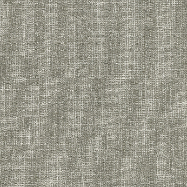 Gabardine Grey Linen Texture Wallpaper by Warner Textures & Weaves Covers about 60.8 square feet 27-in by 27-ft long roll Unpasted 0 - Fabric Carolina -