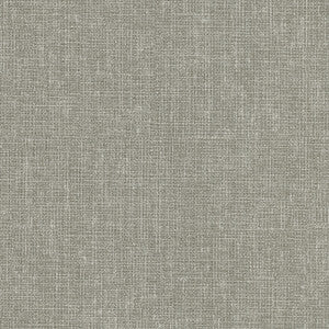 Gabardine Grey Linen Texture Wallpaper by Warner