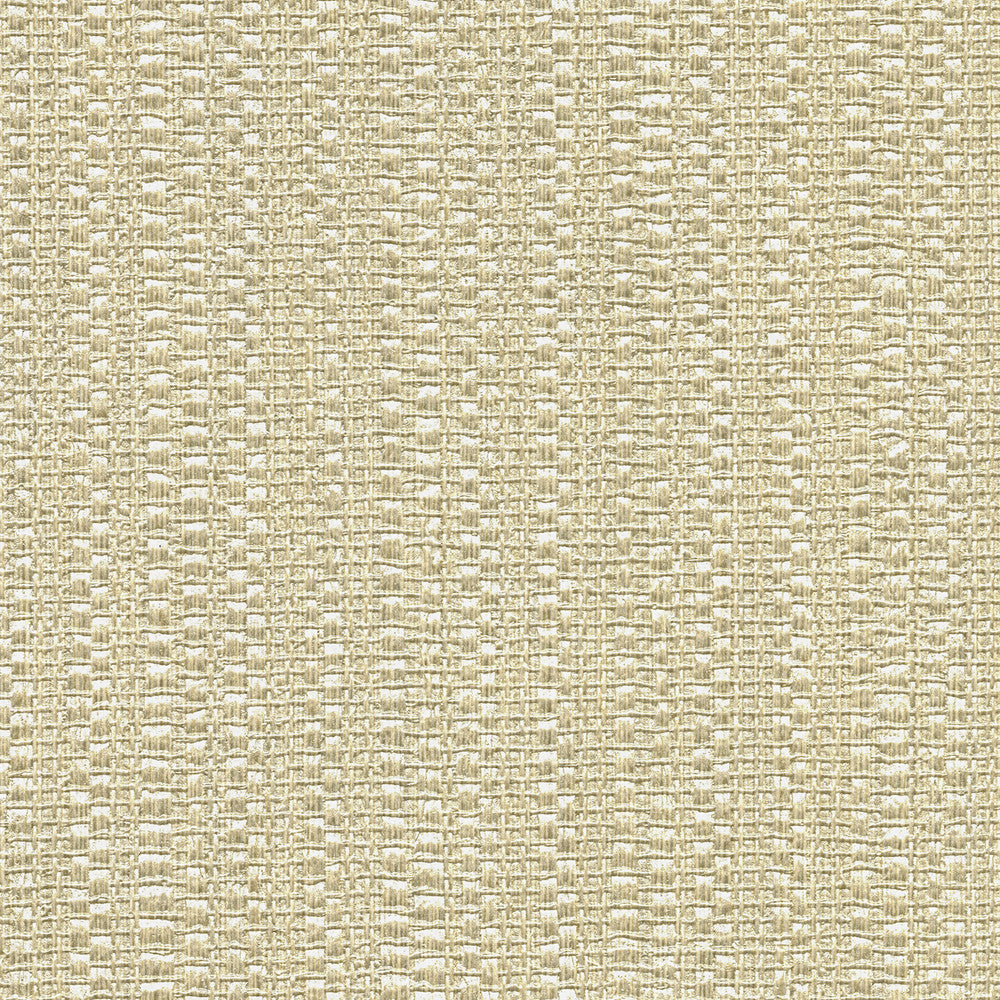 Biwa Gold Vertical Weave Wallpaper by Warner Textures & Weaves Covers about 60.8 square feet 27-in by 27-ft long roll Unpasted 0 - Fabric Carolina -