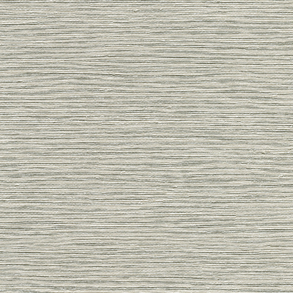 Mabe Grey Faux Grasscloth Wallpaper by Warner Textures & Weaves Covers about 60.8 square feet 27-in by 27-ft long roll Unpasted 0 - Fabric Carolina -