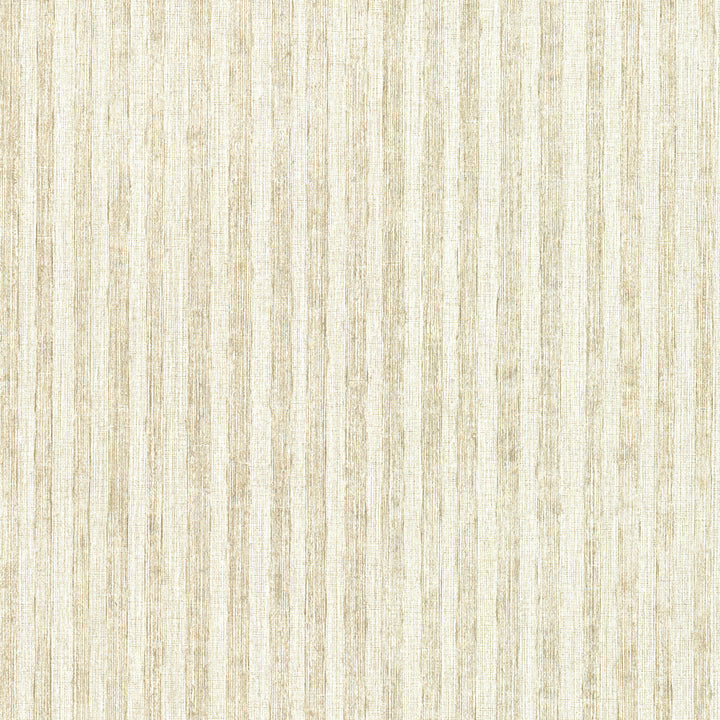 Pemberly Neutral Stripe Wallpaper by Warner Textures & Weaves Covers about 60.8 square feet 27-in by 27-ft long roll Unpasted 0 - Fabric Carolina -