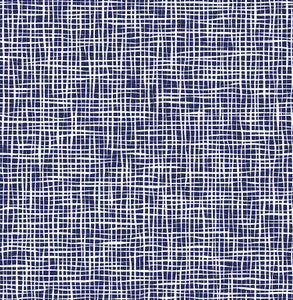 Shanti Blue Grid Wallpaper by A-Street Prints